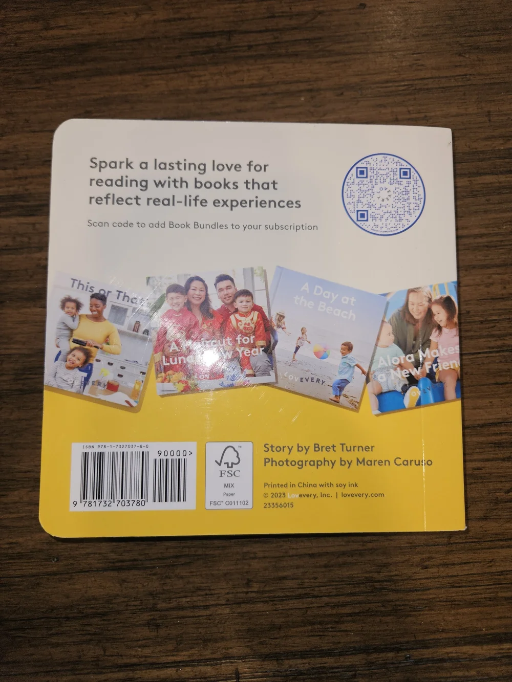 Lovevery The Play Date Board Book - Yellow Trim